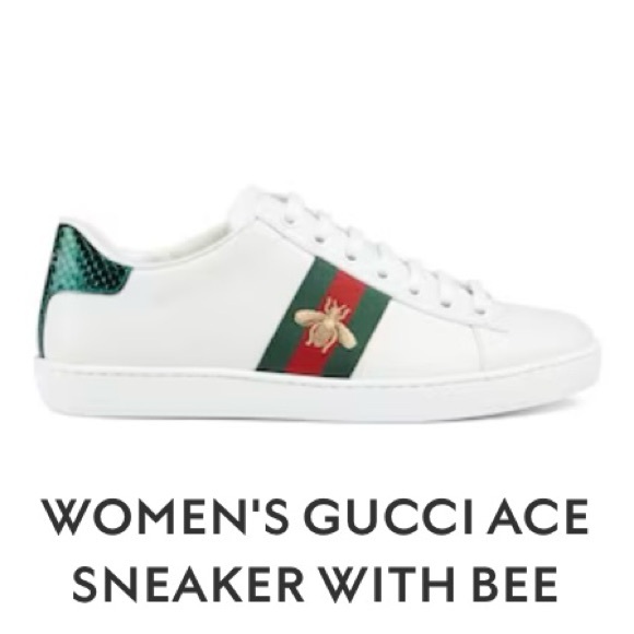 Gucci ACE Women’s sneaker 7 1/2 European size. 8 1/2 USA. Like knew - Picture 2 of 4